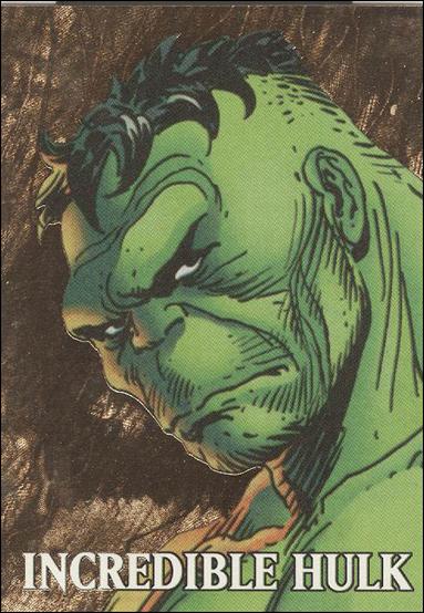 Marvel Creators Collection '98 (Gold Subset) card 4 of 4 Incredible Hulk