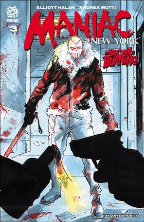 Maniac of New York: The Bronx is Burning issue 3 Andrea Mutti Cover