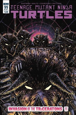 Teenage Mutant Ninja Turtles (2011) issue 77-B Kevin Eastman Cover