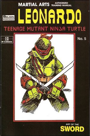 Teenage Mutant Ninja Turtles Authorized Martial Arts Training Manual issue 5