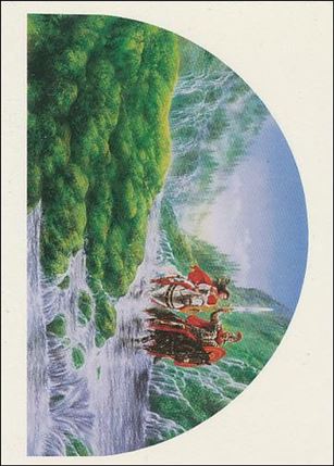 Royo: Secret Desires (Base Set) card 20 A Dream of Eagles - The Singing Sword