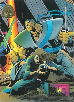 Marvel Universe: Series 5 (Base Set) card 72 Stone & Eddie Passim