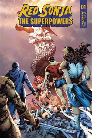 Red Sonja: The Superpowers issue 1-C Jonathan Lau Cover