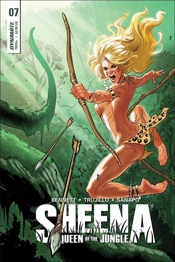 Sheena: Queen of the Jungle (2017) issue 7-C Diego Galindo Cover
