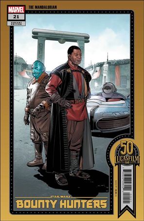 Star Wars: Bounty Hunters issue 21-C Chris Sprouse Lucasfilm 50th Anniversary Cover