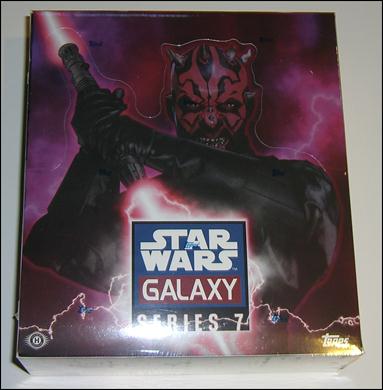 Star Wars Galaxy: Series 7 card 1 Sealed Hobby Box