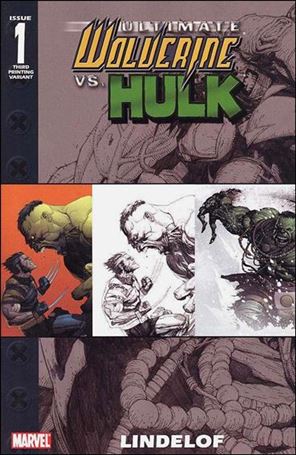 Ultimate Wolverine vs Hulk issue 1-E Leinil Francis Yu Cover (3rd Printing)