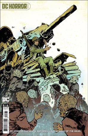 DC Horror Presents: Sgt. Rock vs. The Army of the Dead issue 3-C Christopher Mitten 1:25 Cardstock Cover