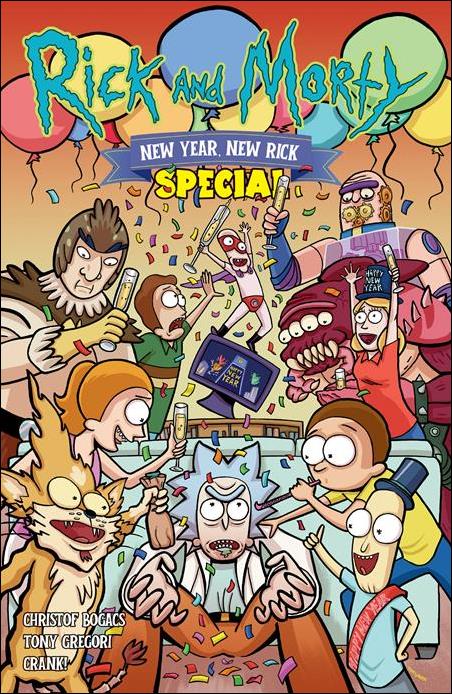 Rick and Morty: New Year, New Rick Special issue 1 Tony Gregori Cover