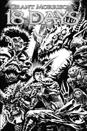 18 Days issue 20-C Francesco Biagini B&W Cover 1/200