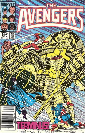Avengers (1963) issue 257-B Canadian Price Cover