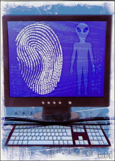 Conspiracy Files of Dean Haglund (Mystery Fingerprint Subset) card MFP-1