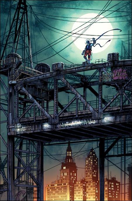 Moon Man issue 4-C Danny Earls Cover