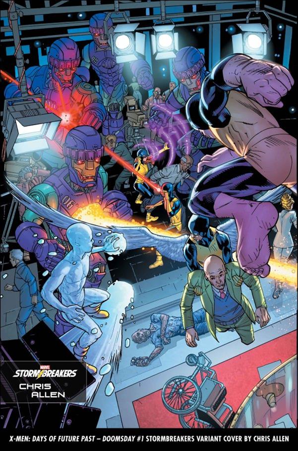 X-Men: Days of Future Past – Doomsday issue 1-B Chris Allen Stormbreakers Cover