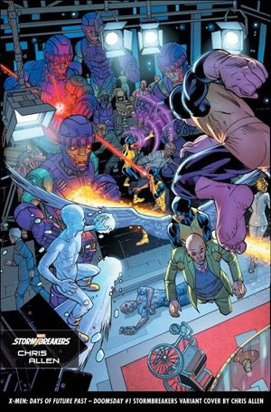 X-Men: Days of Future Past – Doomsday issue 1-B Chris Allen Stormbreakers Cover