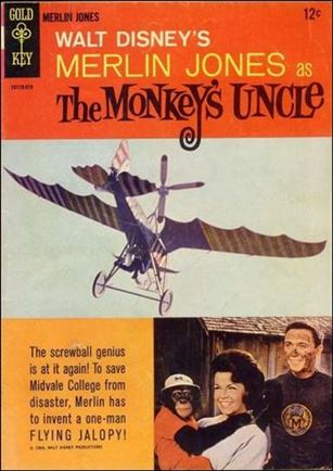 Walt Disney's Merlin Jones as the Monkey's Uncle  Cover Image 1