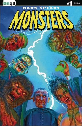 Mark Spears Monsters issue 1 Mark Spears Standard Cover