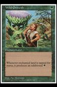 Magic the Gathering: 5th Edition (Base Set) card 342 Wild Growth
