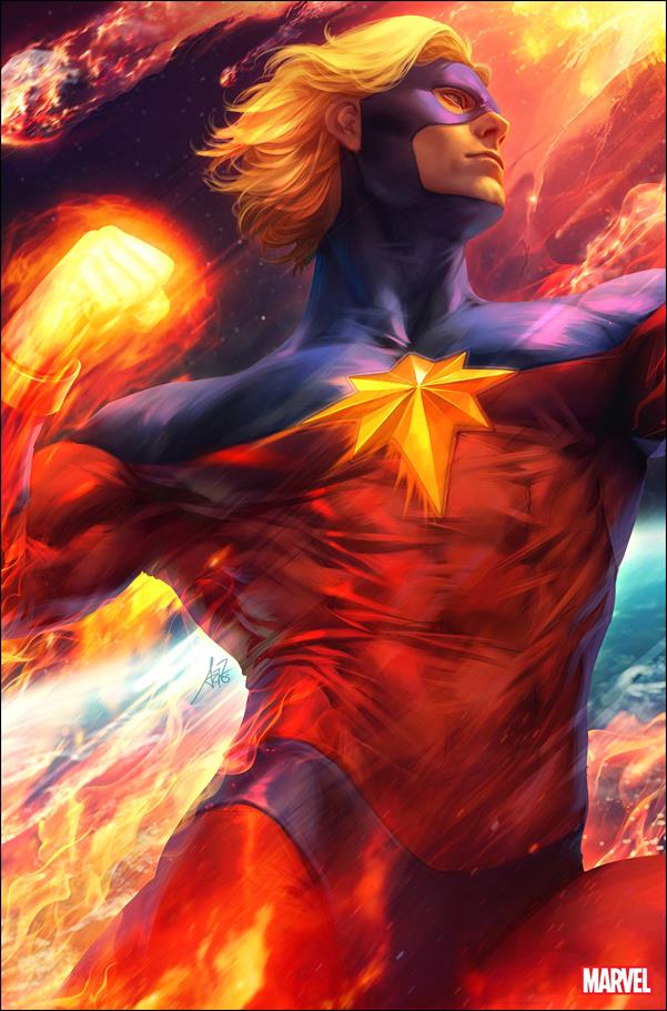 Captain Marvel (2019) issue 34-D Stanley "Artgerm" Lau 1:100 Virgin Cover