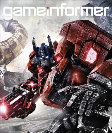 Game Informer issue 223 Optimus Prime and Grimlock Cover