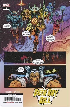 Beta Ray Bill issue 2-C Daniel Warren Johnson Cover (2nd Printing)