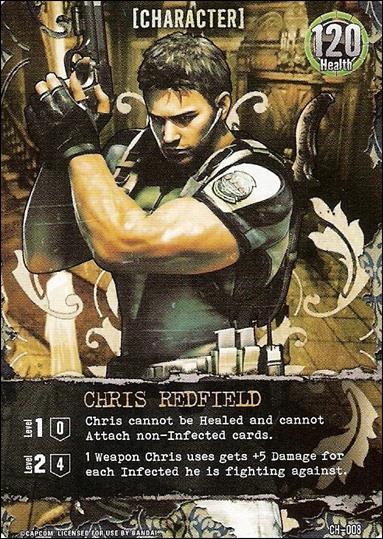 Resident Evil (Base Set) card CH-008 Chris Redfield
