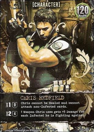 Resident Evil (Base Set) card CH-008 Chris Redfield