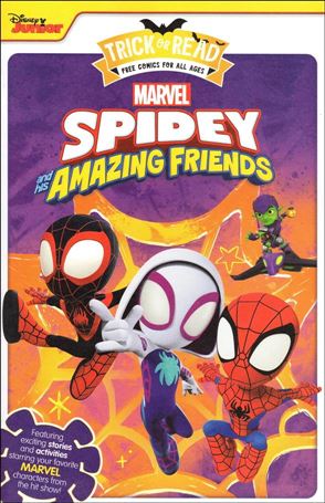 Spidey and His Amazing Friends Halloween Trick-or-Read Cover Image 2