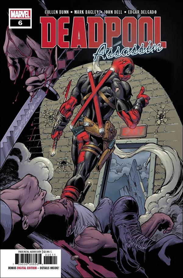 Deadpool: Assassin issue 6 Mark Bagley Cover