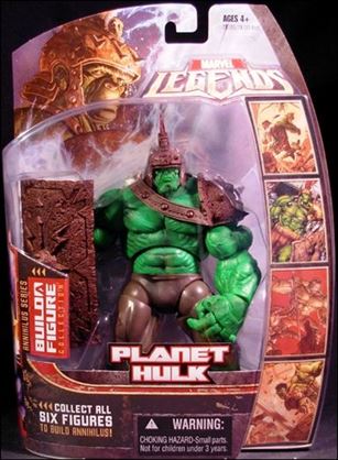 Marvel Legends (Annihilus Series) figure 3 Planet Hulk (Green Arm)