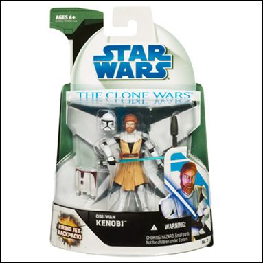 Star Wars: The Clone Wars Collection 3 3/4" Figures (2008) figure 2 Obi-Wan Kenobi
