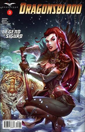 Dragonsblood issue 3-C John Royle Cover