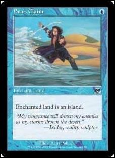 Magic the Gathering: Onslaught (Base Set) card 113 Sea's Claim