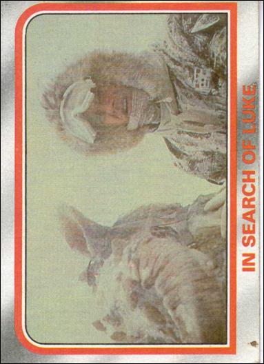 Star Wars: The Empire Strikes Back: Series 1 (Base Set) card 23 In Search of Luke