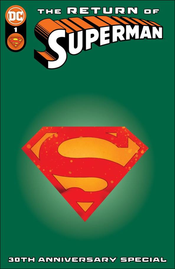 Return of Superman 30th Anniversary Special issue 1-E Ben Oliver The Eradicator Die-Cut Cover