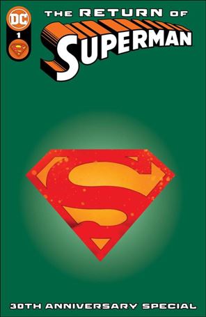 Return of Superman 30th Anniversary Special issue 1-E Ben Oliver The Eradicator Die-Cut Cover