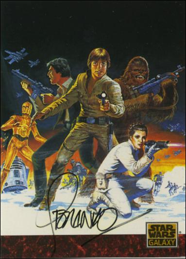 Star Wars Galaxy: Series 1 (Autograph Subset) card 81 Jim Steranko