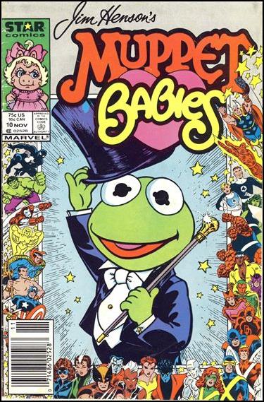 Muppet Babies (1985) issue 10-B Newsstand Cover