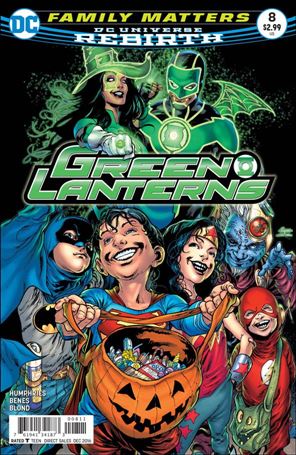 Green Lanterns issue 8 Robson Rocha Cover
