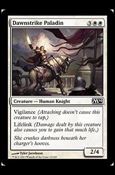 Magic the Gathering: 2014 Core Set (Base Set) card 15 Dawnstrike Paladin
