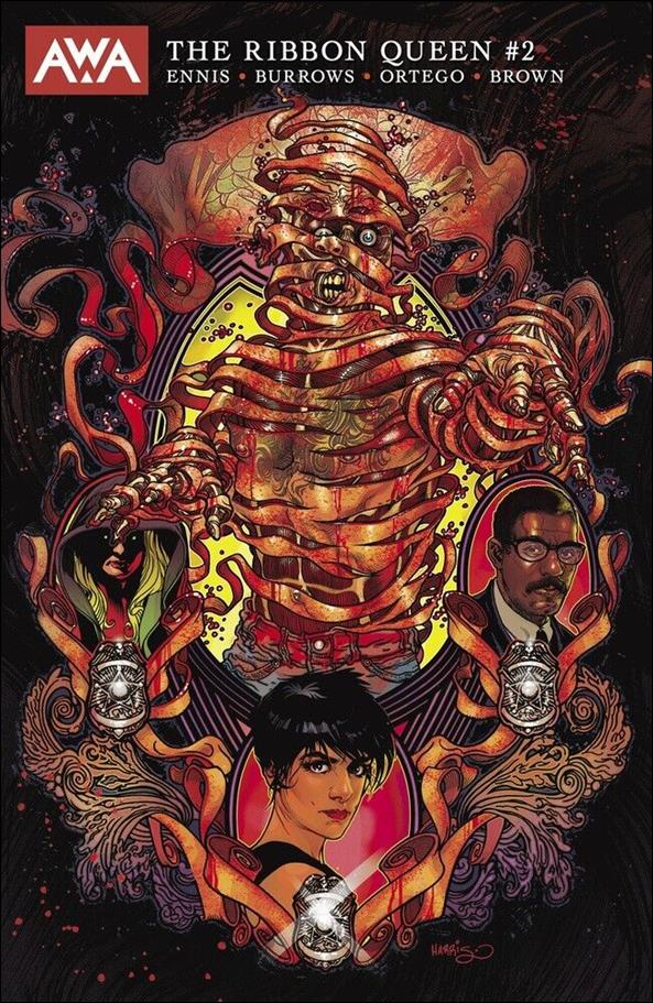 Ribbon Queen issue 2-B Tony Harris Cover
