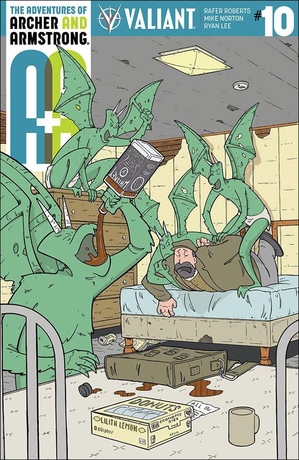 A&A: The Adventures of Archer & Armstrong issue 10-D Douglas Paskiewicz 1:20 Cover