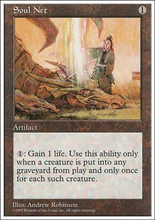 Magic the Gathering: 5th Edition (Base Set) card 401 Soul Net