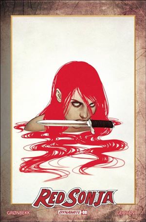 Red Sonja (2023) issue 8-F Jenny Frison 1:10 Modern Icon Cover