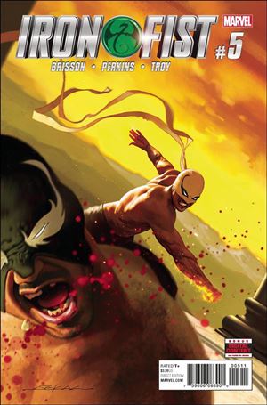 Iron Fist (2017) issue 5 Jeff Dekal Cover