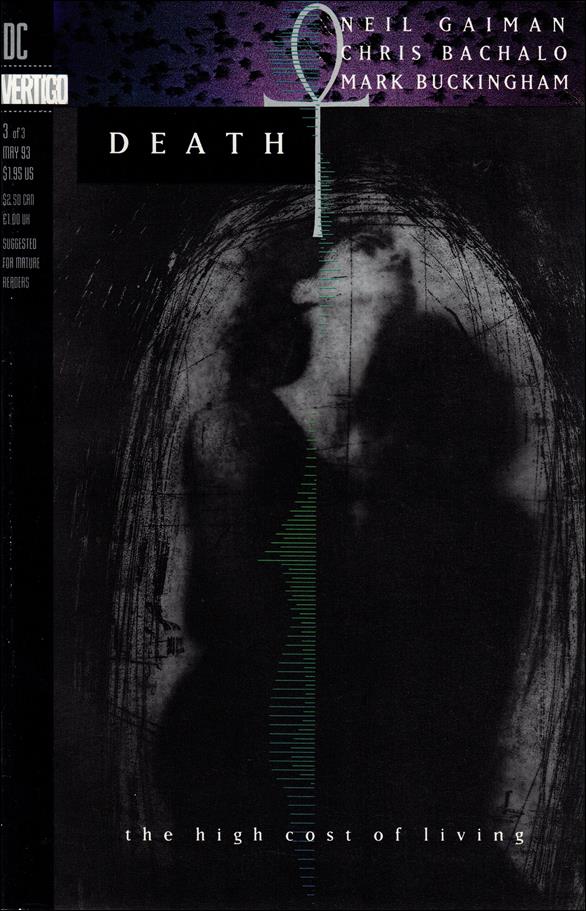 Death: The High Cost of Living issue 3 Printing Error Edition
