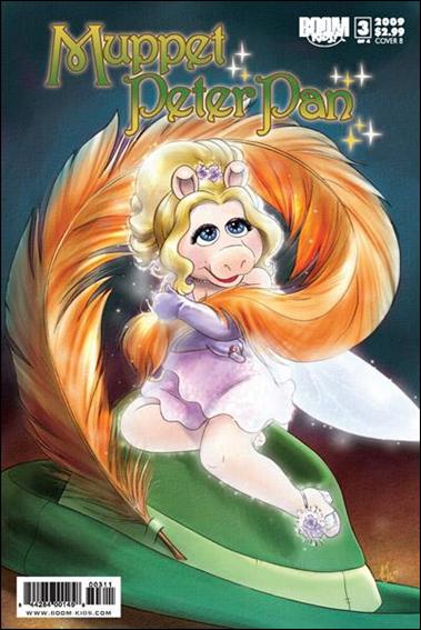 Muppet Peter Pan issue 3-B Amy Mebberson "Miss Piggy" Cover