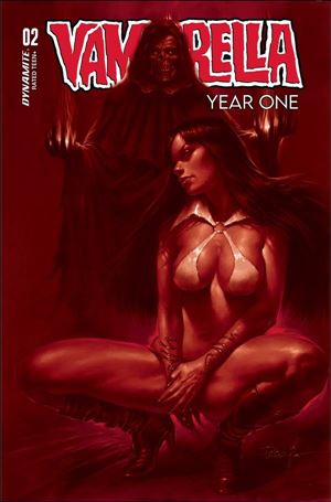 Vampirella: Year One issue 2-H Lucio Parrillo 1:20 Red Tint Cover