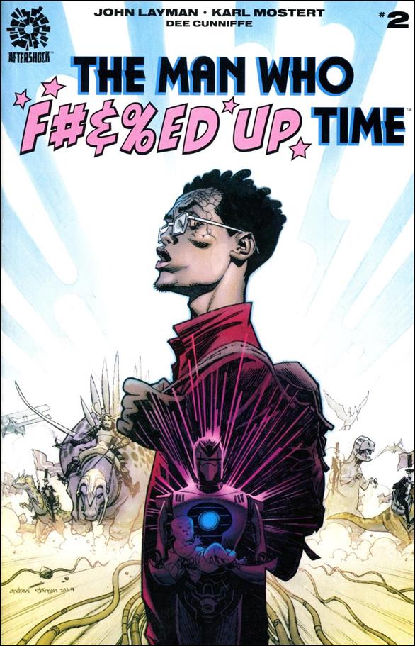 Man Who F#&%ed Up Time issue 2-B Andrew Robinson 1:10 Cover