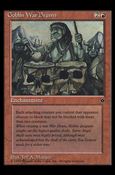 Magic the Gathering: Fallen Empires (Base Set) card 58 Goblin War Drums